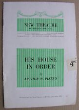 1951 HIS HOUSE IN ORDER Arthur Pinero Godfrey Tearle Joan Haythorne James Raglan picture
