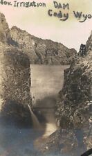 RPPC,Cody,Wyoming,Govt Irrigation Dam (Shoshone Dam),Park County,c.1910 picture
