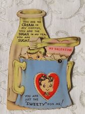 Vintage Valentine, Milk Bottle and Mug, Sweet Mechanical picture