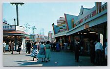 c1950s Lincoln Park Penny Arcade Vtg North Dartmouth Massachusetts MA Postcard picture