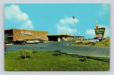 Old Postcard Holiday Inn  Hotel Laredo TX 1950-1960s Vintage Cars picture