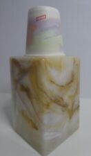 Vintage Dixie Cup Bathroom Countertop Dispenser Holder Faux Marble PRE OWNED picture
