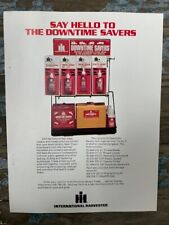 Vintage Original Rare IH International Harvester Downtime saver Promo Flyer picture