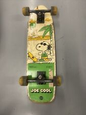 1971 Vintage Snoopy Skateboard - Peanuts Joe Cool Slam'n 😎👀 picture