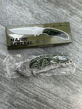 Frost Cutlery Major General 5” Tactical Folding Pocket Knife Thumb Assist 16-693 picture