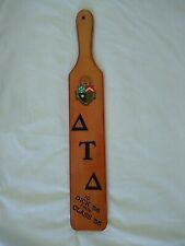 Vintage Delta Tau Delta Fraternity Paddle DePauw University Old Hickory Paddle picture