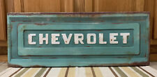 Chevrolet Sign Tailgate Wall Decor Garage Truck Car Parts Vintage Style Chevy picture
