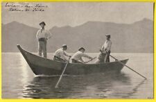 cpa EVIAN les BAINS (Hte Savoie) Lake Geneva RETURN FISHING coll. CACHAT Source picture