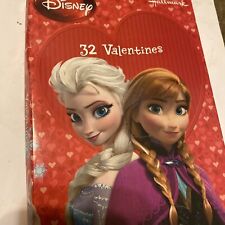 32 Hallmark Valentine’s Day Kids Cards Disney Red Frozen Anna Elsa Friend Love picture