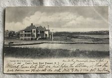 Rare View point pleasant nj postcard cook’s Pond New Jersey 1906 Vintage picture