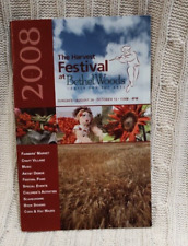 The Harvest Festival At Bethel Woods Center For The Arts 2008 NY Brochure picture