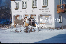 35mm slide - Milkman in Austria - 1950's (Red Border) picture
