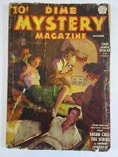 Dime Mystery Magazine v. 15, #3, October, 1937 GD  picture