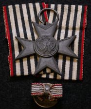 WWI Imperial German Army Merit Cross for War Aid Medal WW1 1916 Godet Berlin picture