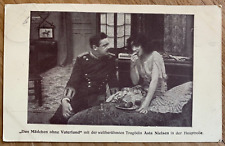 ASTA NIELSEN Silent Film Star Germany - Vintage Postcards RPPC 1920s Posted picture