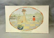 H Willebeek Le Mair Augener Postcard Nursery Rhyme O Where is my Little Dog Gone picture