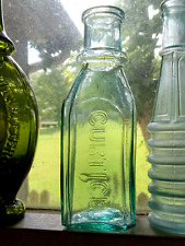 1870s RARE CURTICE CRUDE APPLIED LIP SQUARE PICKLE BOTTLE ROCHESTER,NY? NICE picture