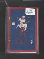 VINTAGE 1934 DANCE CARD  Empty card from Gamma Sigma dance 2/10/34 @ Legion Hall picture