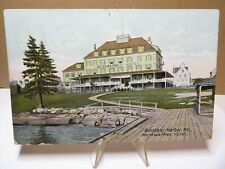 Boothbay Harbor ME Menawarmet Hotel Postcard 1910 picture