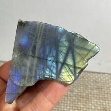 93g Top Labradorite Crystal Stone Natural Rough Mineral Specimen Healing picture
