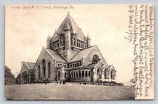 c1910 Rotograph Christ Methodist Church Pittsburgh Pennsylvania P561A picture