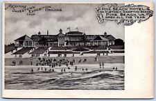 Postcard VA Virginia Pine Beach Hotel Hampton Roads Jamestown UDB P5E picture
