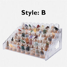 45PCS Natural Minerals and Specimen with Stand Set Raw Gemstone Collection Gifts picture