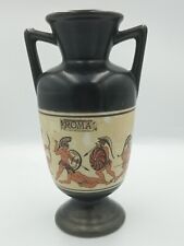 Vintage Roman Warrior Urn Vase Italy Souvenir D'Arte OTO Signed Milne? on Image picture