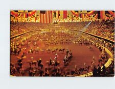 Postcard The Grand Entry Annual Stock Show Rodeo Amon Quarter Square Texas USA picture