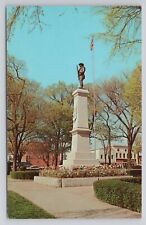 Postcard Confederate Monument Cleveland County Courthouse North Carolina picture