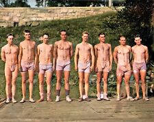 1911 YALE VARSITY ROWING TEAM Crew Classic Retro Vintage Picture Photo 5x7 picture