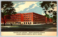 c1960s  MacNeal Memorial Hospital Association Berwyn Illinois Vintage Postcard picture