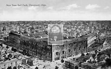 New Baseball Park Cleveland Ohio OH Reprint Postcard picture