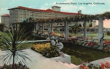 Postcard CA Los Angeles California Ambassador Hotel Unposted Vintage PC H2701 picture