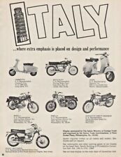 1966 Italian Motorcycles & Scooters Italy Ministry of Foreign Trade - Vintage Ad picture