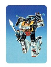 1985 Hasbro Transformers Card Series 1 Grimlock #34 picture