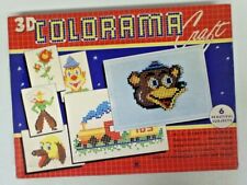 Vintage RARE Pre-Hasbro Hassenfeld Bros 3D Colorama Craft Kit Partially Complete picture