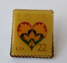 Love USA Novelty Stamp  Lapel Pin picture