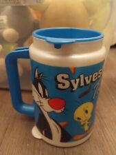 1994 Sylvester The Cat - Tweety Bird - Vtg Collectors - Coke - Freezer Mug -rare picture