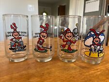 Vintage Domino's Pizza Avoid the Noid 1987/88 Drinking Glasses Display Items picture