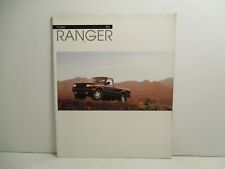 1993 Ford Ranger Vintage Gas Oil Garage Trucks Dealer Brochure Garage Diesel picture