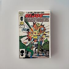 GI JOE AND THE TRANSFORMERS #1 Mid Grade See Photos & Description Marvel 1986 picture
