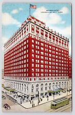 c1940s~Louisville Kentucky KY~Historic Brown Hotel~Downtown~Vintage Postcard picture