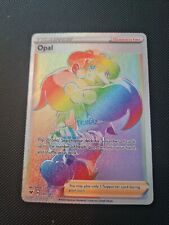 Pokemon Card - Opal 197/185 Vivid Voltage Rainbow Full Art - Mint/NM  picture