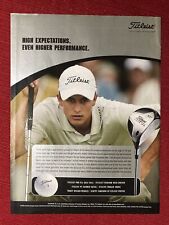 Golfer Adam Scott for Titleist Golf Balls 2003 Print Ad - Great To Frame picture