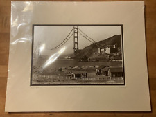 Mark Reuben Vintage Collection Golden Gate Bridge SF CA 1935 Real Photo Reprint picture