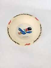 VINTAGE 1995 KELLOGGS TOUCAN CEREAL BOWL 6.5” COLLECTIBLE picture
