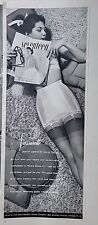 1956 Women's Vassar Vassarette Girdle Garters Fashion Vintage ad picture