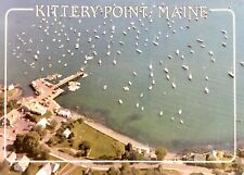 Postcard Kittery Point Maine Aerial View Frisbee's Supermarket picture