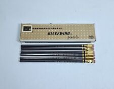 6 Unused Vintage Eberhard Faber Blackwing 602 Woodclinched  Pencils W/ Box  picture